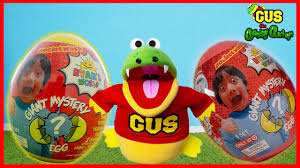 Red titan, combo panda, gus the gummy gator, and alpha lexa are celebrating their favorite states across the country! Ryan S World Giant Mystery Suprise Eggs Opening With Gus The Gummy Gator By Gus The Gummy