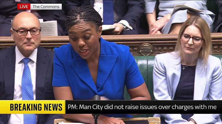 'Does he ever get tired of putting his foot in his mouth?', Kemi Badenoch says the PM has been 'tying himself in knots' after he claimed Russia interfered with the Brexit referendum in 2016. ...