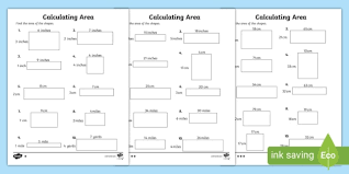 How to find the area of a rectangle. Area Of A Rectangle Worksheet Third Grade Math Resources