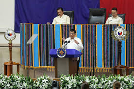 The president instead highlighted the passage of the universal health care act in 2019, and the establishment of 130 malasakit centers or assistance. 2019 State Of The Nation Address Philippines Wikipedia