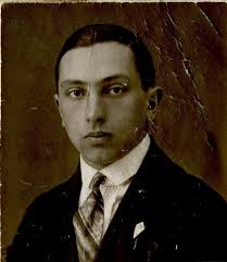 Joseph Benjaminson and his wife Esfir-Lea (born Stein). Joseph was born in  Aizpute in 1900 and served in the Latvian National Army for 5 years, then  moved to Riga after marrying Esfir-Lea