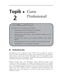 Karangan contoh format ceramah : Pdf 201208150628 Topik 2 Guru Profesional Wahida Amalin Academia Edu