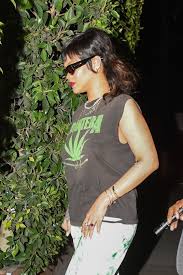 Rihanna's short hair is really stylish, amazing and gorgeous because of it, it becomes that much popular. Rihanna Sports A Fresh Mullet While Out To Dinner In Santa Monica