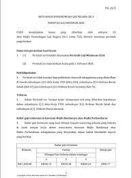 Pelaksanaan perintah gaji minimum 2012 (akta majlis perundingan gaji negara 2011) (akta 732)documents. Gun Chambers Add Post List Of City Council And Facebook