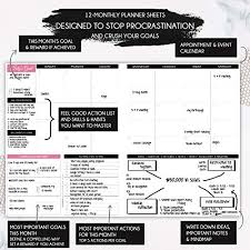 You want to manifest a life beyond your wildest.1. Law Of Attraction Planner July 2021 Deluxe Weekly Monthly Planner A 12 Month Journey To Increase Productivity Happiness Life Organizer Gratitude Journal And Stickers Pricepulse