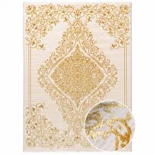 Wish you all a happy and healthy new year. Hochwertiger Designer Teppich Royal Gold In Beige My707