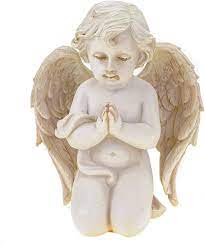 G. Wurm Figurine Angel Aniel Knebed 14cm White Angel : Amazon.se: Home &  Kitchen