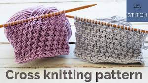 Check spelling or type a new query. Cross Stitch A Four Row Repeat Pattern For Knitting Cowls Scarves And Hats So Woolly Youtube