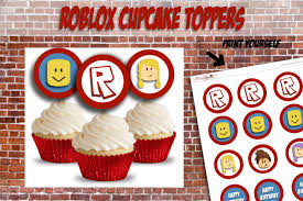 Roblox Birthday Party Game Ideas Roblox Birthday Roblox Girl Cupcakes Roblox Party Printable Etsy In 2020 Birthday Parties Girl Cupcakes 7th Birthday Party Ideas