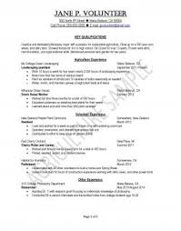 Resume Samples Uva Career Center