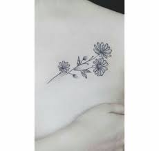Aster Flower Tattoo Aster Flower Tattoos Small Daisy Tattoo Flower Tattoos