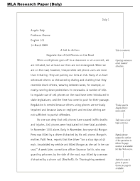 Centered on the page is the full title of the paper in boldface type. How To Format Essays Ocean County College Nj