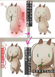 厚塗りの基本は 面 厚塗り入門 いちあっぷ 厚塗り 塗り 描画レッスン
