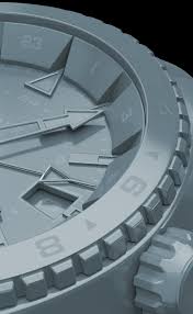 3d Modeling Rendering Of Timex 3gmt Watch On Behance Timex 3d Model Model