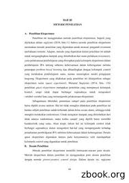 Sedangkan jenis penelitian yang digunakan adalah penelitian kuantitatif korelasional, yakni. Bab Iii Metode Penelitian A Metode Dan Desain Penelitian Pdf Free Download