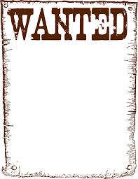 Wanted Poster Clip Art Poster Template Template Printable Clip Art