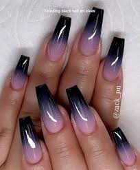 Simple Black Acrylic Nail Designs 20 Simple Black Nail Art Design Ideas Nailartideas Nail Pointy Nails Ombre Nail Art Designs Nail Designs Summer Acrylic