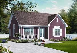 Country House Plan 2 Bedrms 1 Baths 1113 Sq Ft 126 1040 Bungalow Hausplane Baustil Traditionelle Hausplane