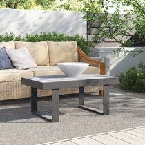 Outdoor coffee tables can be charming as well as functional. Outdoor Coffee Accent Tables Joss Main