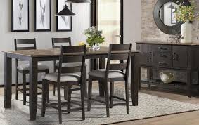 Camila rectangular counter height table. Intercon Beacon Transitional 5 Piece Counter Height Table And Chair Set With Self Storing Leaf And Upholstered Seats Wayside Furniture Dining 5 Piece Sets