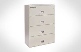 4l3600 Lateral 4 Drawer Fire Resistant File 36 Width By Sentry Safe