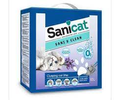 sanicat sani clean lavantali bentonit kedi kumu 10lt kedimamasi balikyemi scottishfold britishshorthair pitbull cleaning clumping cat litter cat litter