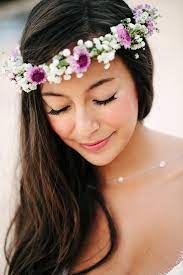Dreamy Pastel Hued Wedding In Hawaii Bridal Musings Floral Crown Hawaii Wedding Wedding Crown
