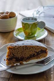 Potete scegliere di non aggiungere il caffè alla la torta noci e cacao è perfetta se farcita con nutella. Torta Al Caffe Con Cioccolato E Noci Brodo Di Coccole