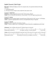 Aligned to common core state standards for you. Characterization Worksheets Ereading Worksheets