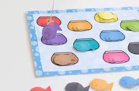 Discover these coloring pages with various types of fishes. Free Color Matching Fishbowl Printable For Preschoolers Life Over C S