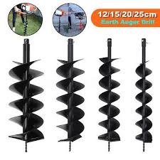 Ad Ebay Url 12 15 20 25cm Dual Blade Auger Bit Drill Planting Earth Petrol Post Hole Digger Post Hole Diggers Garden Tool Set Garden Power Tools