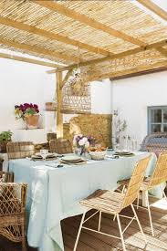 Points of interest ● stringed bamboo makeshift privacy walls ● diy tree branches and wood pieces pergola cover ● wooden. The Perfect Cover Pergolas For Terrace Garden