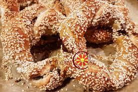 Simit Bagels With Olives Varen Gjevrek So Maslinki Macedonian Food Food Donut Recipes