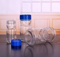 200-780ml Glass Coffee Jar with Plastic Caps