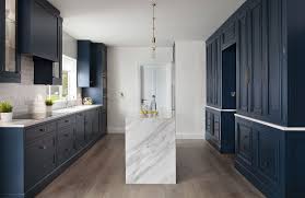 hague blue kitchen, dark shaker