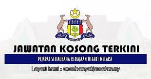 Kerja kosong area melaka has 29,589 members. Jawatan Kosong Kerajaan Di Pejabat Setiausaha Kerajaan Negeri Melaka 2 Dis 2019 3 Kekosongan Banyak Jawatan