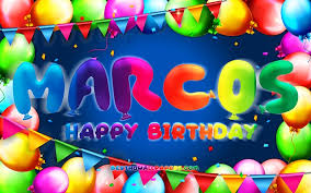 Maybe you would like to learn more about one of these? Descargar Fondos De Pantalla Feliz Cumpleanos Marcos 4k Colorido Globo Marco Marcos Nombre Fondo Azul Marcos Feliz Cumpleanos Marcos De Cumpleanos Popular Espanola De Los Nombres Masculinos Cumpleanos Concepto Marcos Libre Imagenes