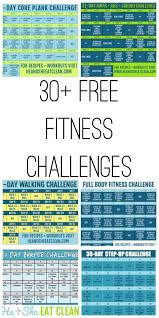 Fitness Challenges 30 Day Challenges Workout Challenge 30 Day Workout Challenge Workout For Beginners