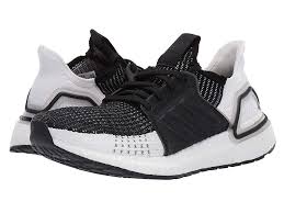 Black And Grey Ultra Boost 19 Adidas Running Ultraboost 19 Women S Shoes Core Black Grey Six Grey Four Adidas Running Flat Shoes Women Adidas