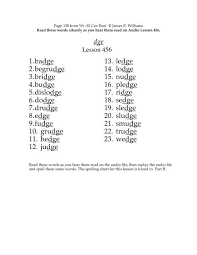 Perfect for word work, independent work, homework, or even sub plans.>>this product is available as part of a discounted bundle:no prep no prep trigraphs dge tch worksheets and word work. Dge 1 Badge 2 Begrudge 3 Bridge 4 Budge 5 We All Can Read