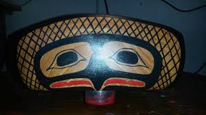West coast eagles afl football handmade reusable washable face mask. Beaver Tail With Eagle Face Of Bowl Native Art Eagle Face Art