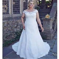 Ubergrosse Full Spitze Brautkleid Mantel Brautkleid Grosse 46 48 50 52 54 56 58 Kleid Hochzeit Brautkleid Gunstig Brautkleid
