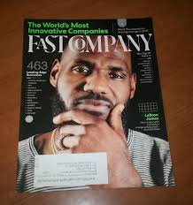 2021 Fast Company LeBRON JAMES Hollywood & Wall Street !