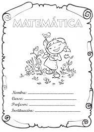 Carátulas para que tu dibujar y pintar ❤. Caratula De Matematicas Los Mejores Disenos Del 2021
