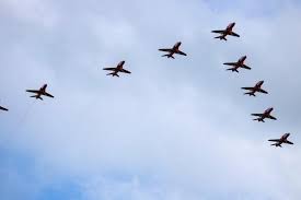 Red arrows scampton to bournemouth (saturday): Video And Pictures As Red Arrows Fly Over Hertfordshire Watford Observer