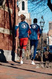 Adidas Boston Marathon Celebration Jacket Blue Adidas Us Running Clothes Blue Adidas Jackets