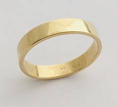 Anillos y argollas en oro 18k. Argolla De Matrimonio Para Hombre En Oro 18k Peso 3 Gramos