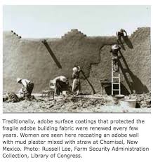 Whether built in the 17th or in the 20th centuries, adobe buildings share common problems of by its composition, adobe construction is inclined to deteriorate; Adobe Construction In Modern North America