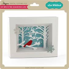 Cut the 4 7/8″ x 3 5/8″ scene base using aqua cardstock. 5 7 Shadow Box Cards Card Box Shadow Box Box Cards Tutorial
