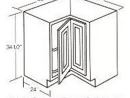 Measuring on the door side with hinge. Diagonal Corner Cabinets How To Measure Kitchen Cabinets Corner Cabinet Corner Kitchen Plans